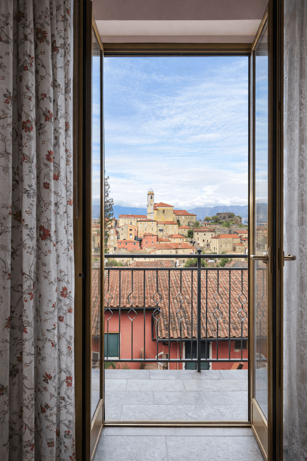 Vista panoramica dalla terrazza dell'Hotel El Caracol